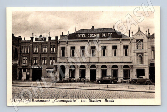 Pohlednice Hotel Cosmopolite Breda Nizozemsko stará (M16638)