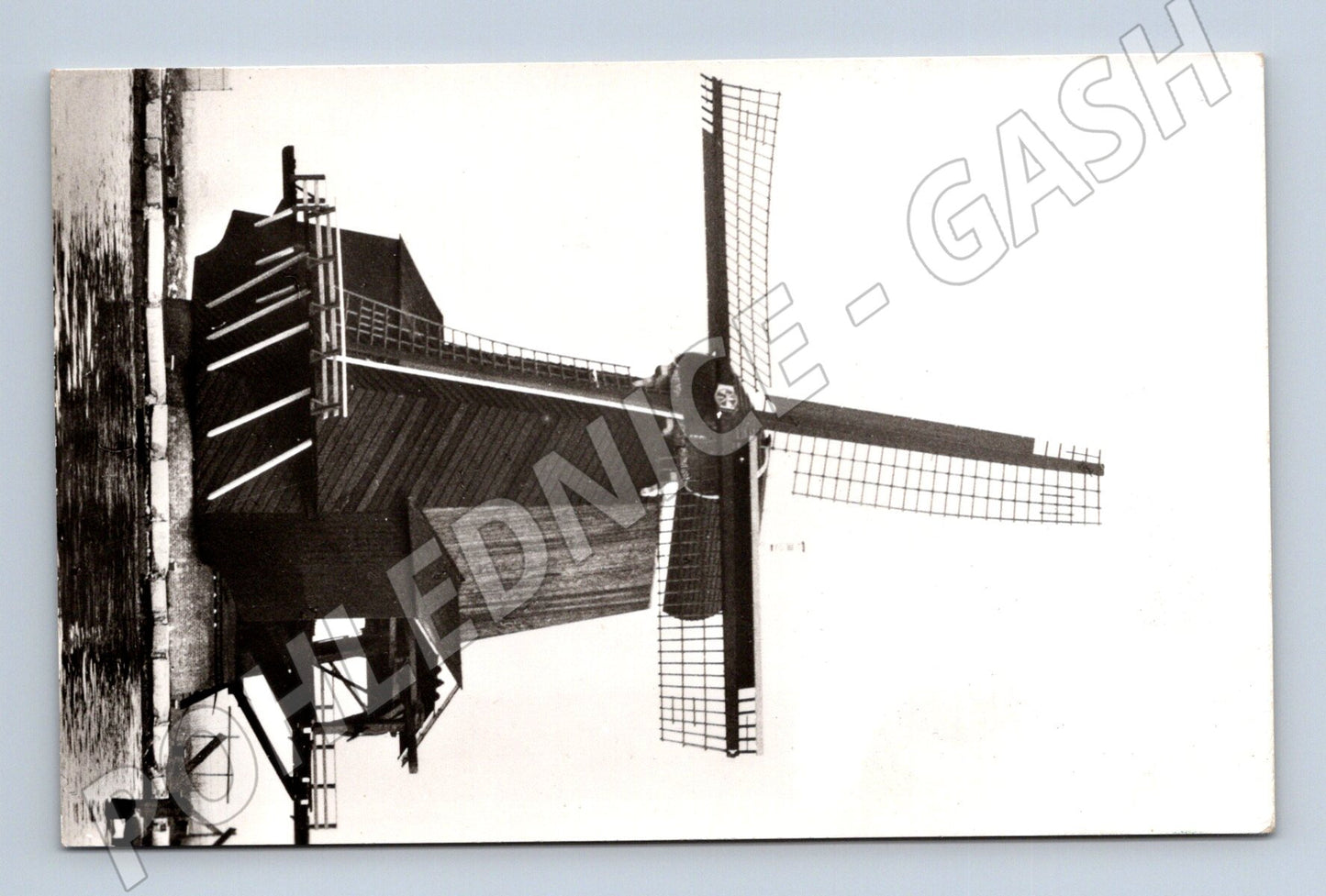 Pohlednice Zaandam mlýn De Poelenburg Holandsko (M16639)