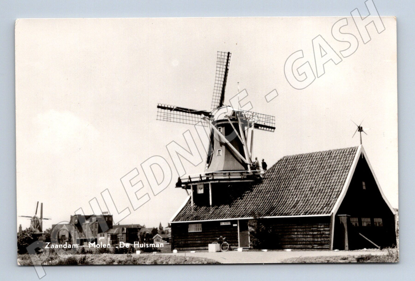 Pohlednice Zaandam mlýn De Huisman Nizozemsko foto (M16640)