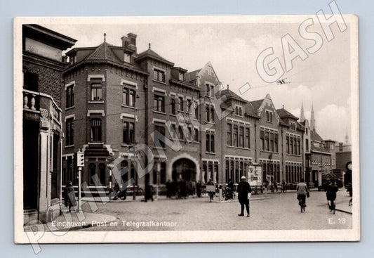 Pohlednice Eindhoven pošta a telegraf Nizozemsko (M16641)