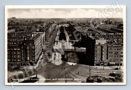 Pohlednice Amsterdam Zuid Noordere Amstellaan cca 1930 (M16644)