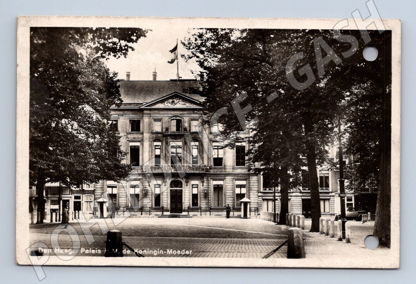 Pohlednice Den Haag palác královny matky 1931 (M16645)