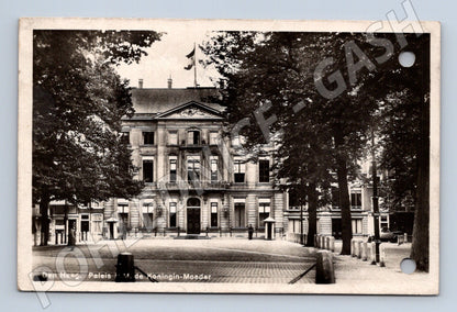 Pohlednice Den Haag palác královny matky 1931 (M16645)