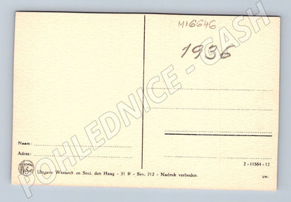 Pohlednice Scheveningen Haag Boulevard Kurhaus 1936 (M16646)