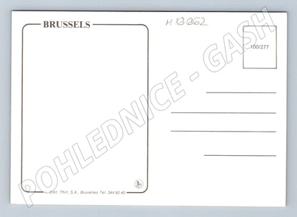 Pohlednice Brusel Grand Place Manneken Pis Belgie (M16662)