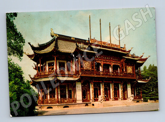 Pohlednice Brusel čínský pavilon Belgie odeslaná (M16669)