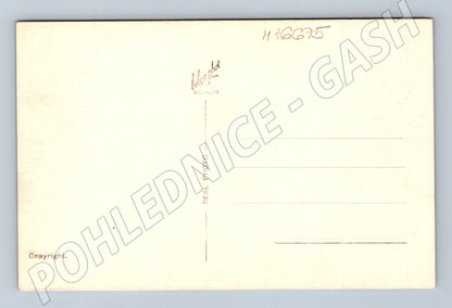 Pohlednice Bruggy Notre Dame interiér 13. stol Belgie (M16675)
