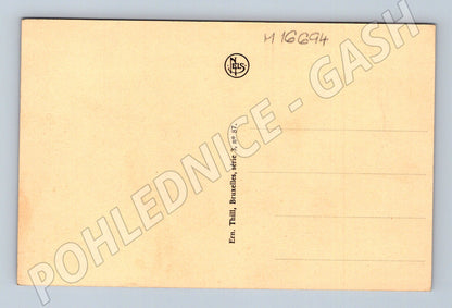 Pohlednice Gent sv Mikuláš Belfort Belgie Thill (M16694)