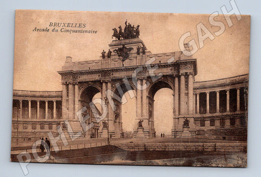Pohlednice Brusel Arcade du Cinquantenaire Belgie (M16697)