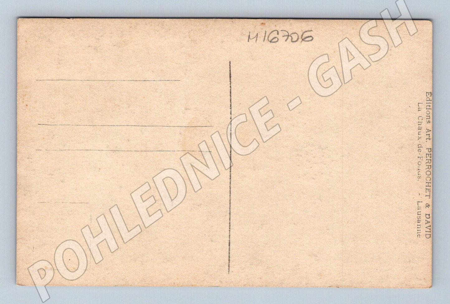 Pohlednice Château de Chillon hrad Ženevské jezero (M16706)