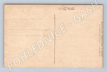 Pohlednice Château de Chillon hrad Ženevské jezero (M16706)