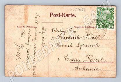 Pohlednice Brixen Domplatz Rakousko-Uhersko (M16716)