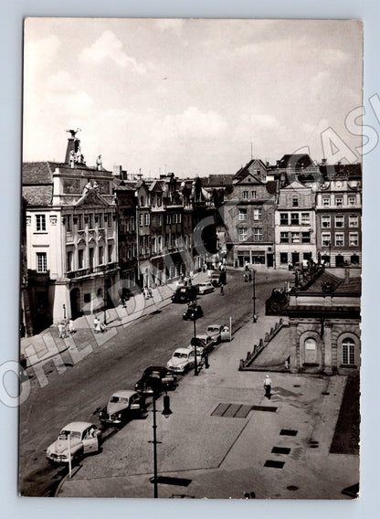 Pohlednice Poznań Stary Rynek Polsko historická (M16719)