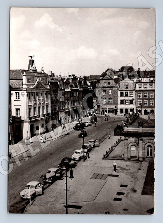 Pohlednice Poznań Stary Rynek Polsko historická (M16719)