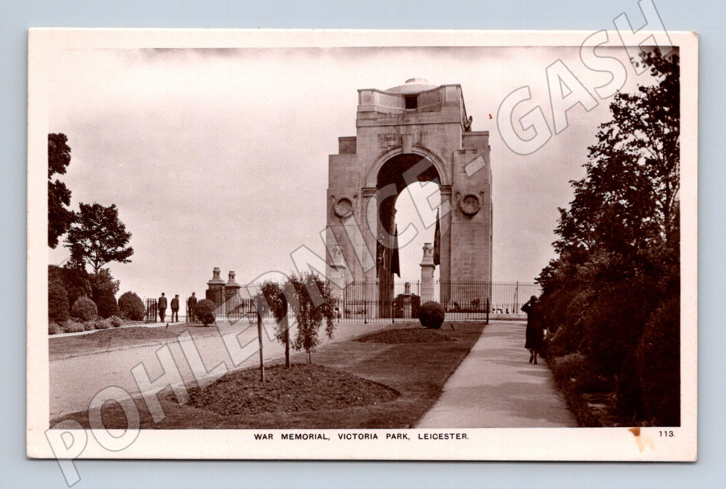Pohlednice Leicester War Memorial Victoria Park Anglie (M16746)