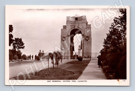 Pohlednice Leicester War Memorial Victoria Park Anglie (M16746)