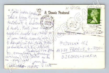 Pohlednice Southend on Sea The Pier 1985 do ČSSR (M16756)