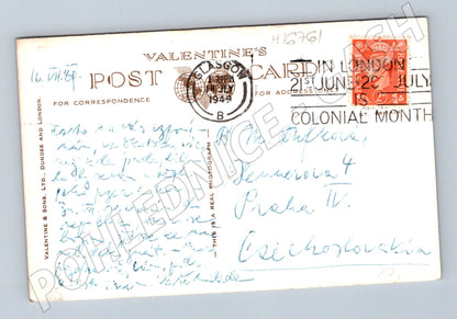 Pohlednice Luss Loch Lomond Skotsko 1959 (M16761)