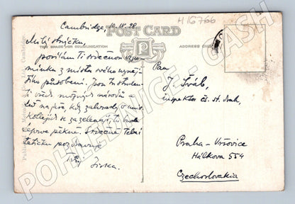 Pohlednice Cambridge St John s College 1922 Velká Británie (M16766)