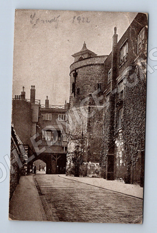 Pohlednice Tower of London Anglie poštovně prošlá (M16767)