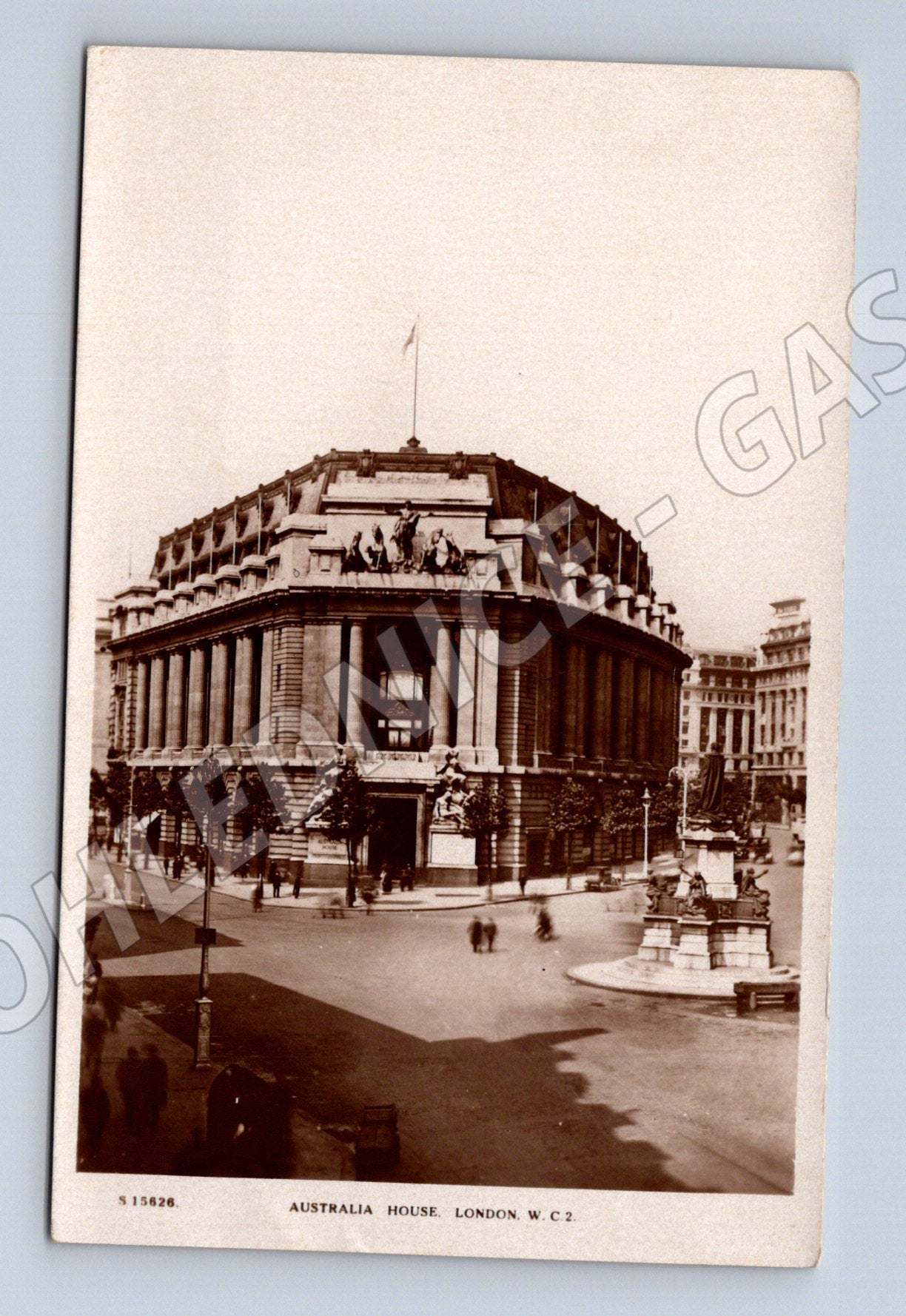 Pohlednice Londýn Australia House 1926 do Československa (M16772)