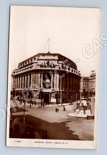 Pohlednice Londýn Australia House 1926 do Československa (M16772)