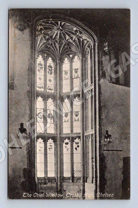 Pohlednice Londýn Crosby Hall Chelsea Oriel Window (M16776)