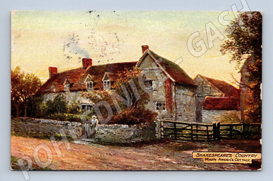 Pohlednice Shakespeare s Country Mary Arden s Cottage 1906 (M16778)