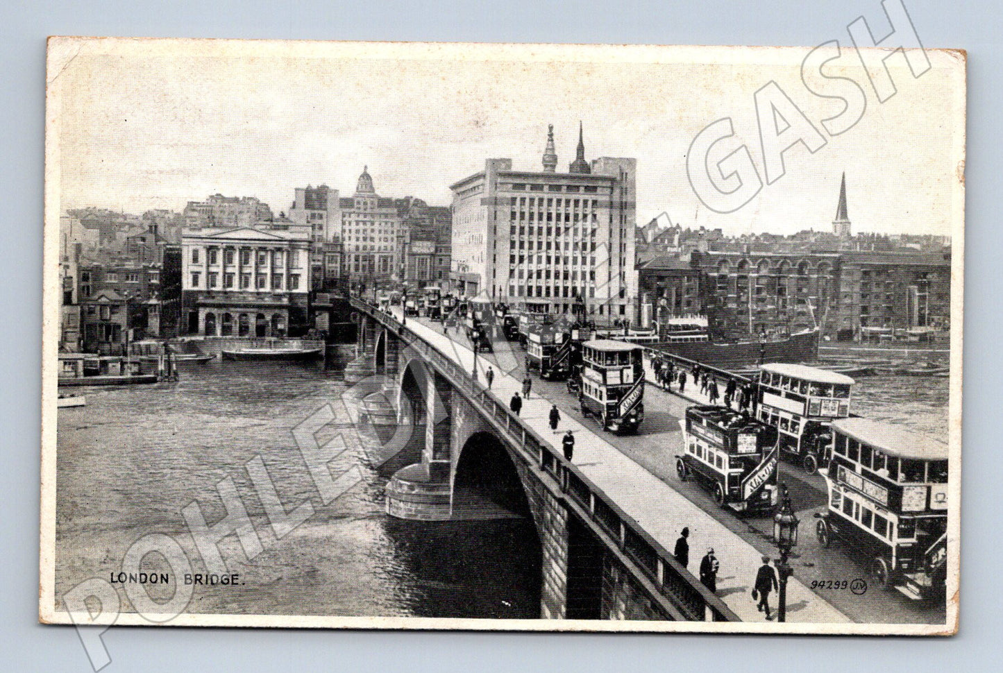 Pohlednice London Bridge Londýn Anglie stará (M16779)