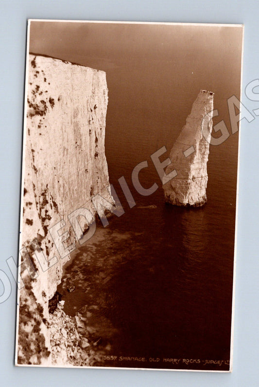 Pohlednice Swanage Old Harry Rocks 1948 do ČSR (M16781)