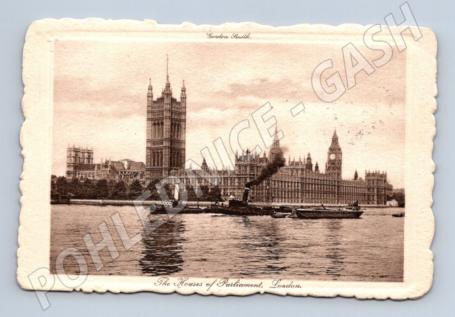 Pohlednice Londýn Houses of Parliament Big Ben historická (M16786)