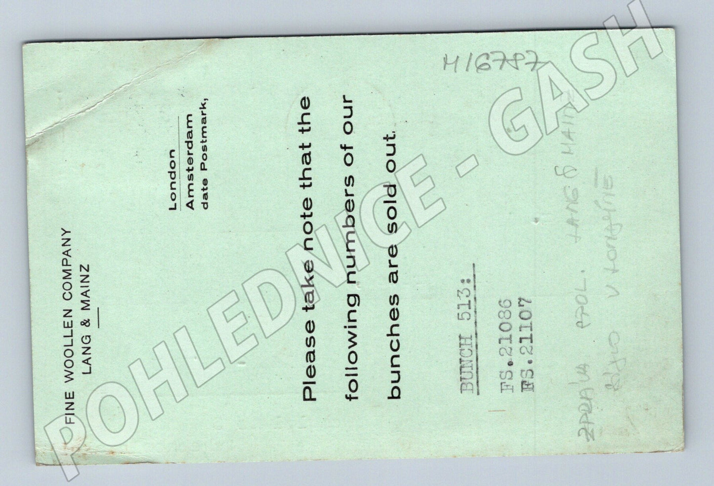 Pohlednice Nizozemsko letecky 1931 do ČSR aerofilatelie (M16787)