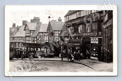 Pohlednice Shrewsbury The Wyle Cop Anglie historická ulice (M16789)