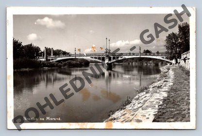 Pohlednice Hranice na Moravě most (M1682)