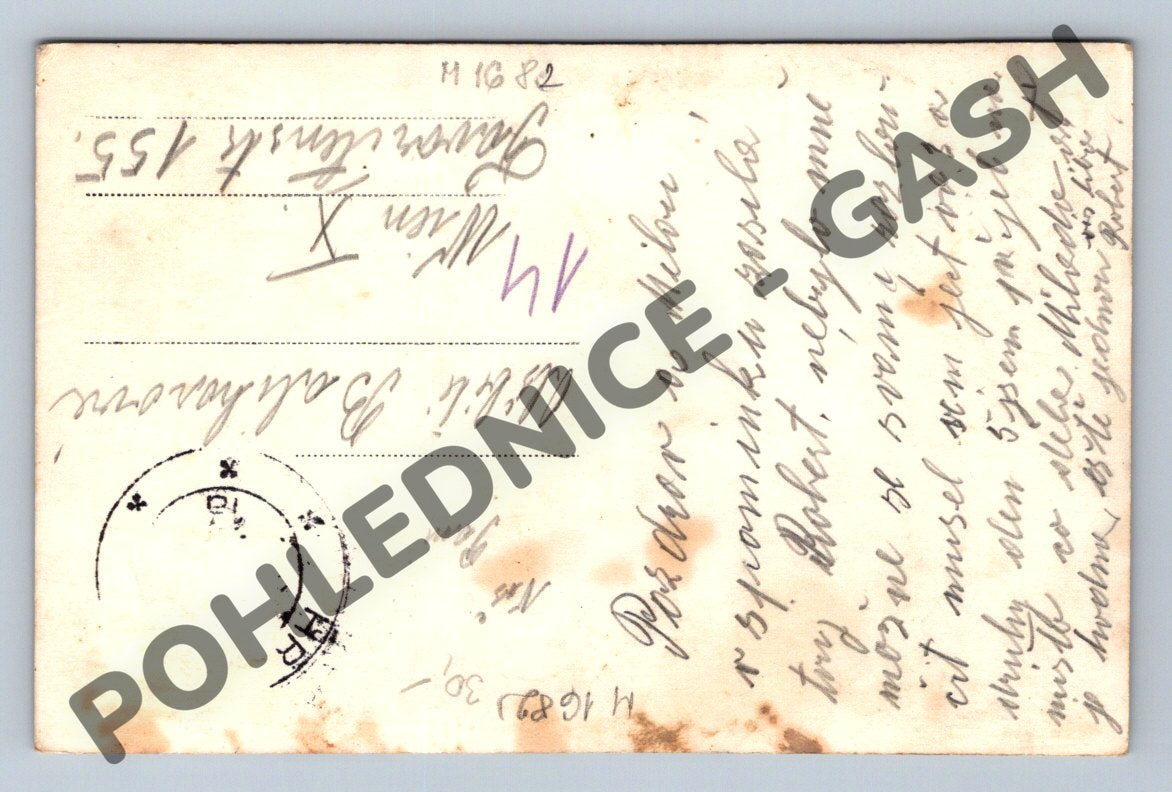 Pohlednice Hranice na Moravě most (M1682)