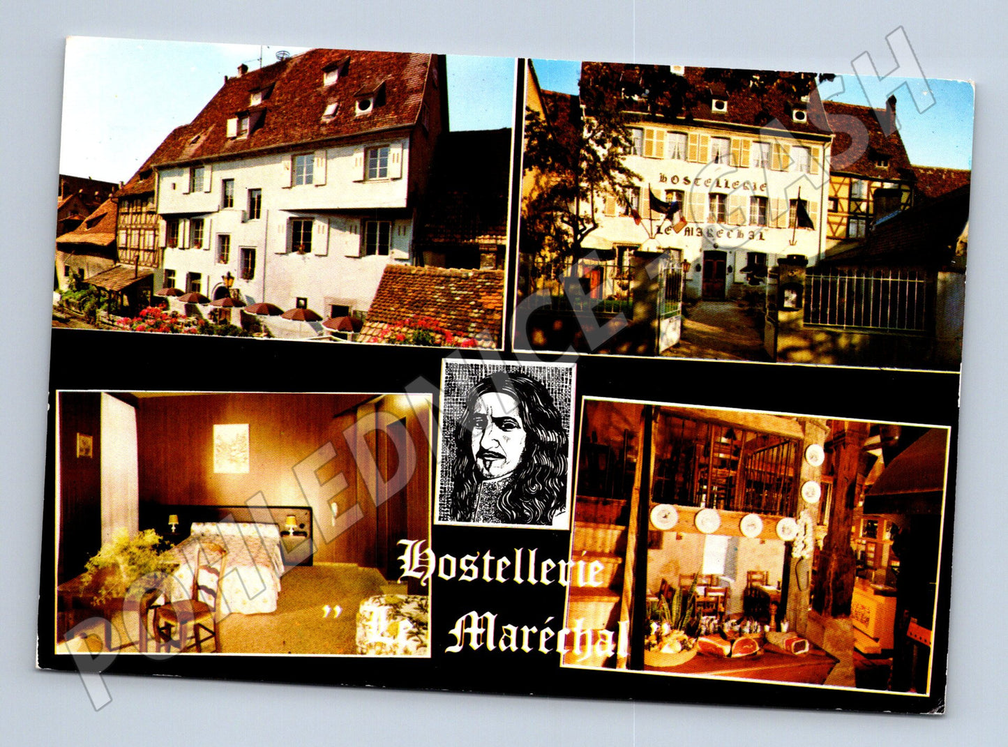 Pohlednice Colmar Hostellerie Le Maréchal Francie (M16825)