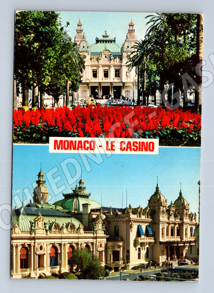Pohlednice Monaco Le Casino 1981 se známkou (M16831)