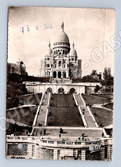Pohlednice Paříž Sacré Cœur 1949 zaslaná (M16835)