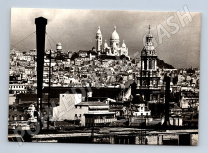 Pohlednice Paříž Montmartre Sacré Cœur Pressfoto (M16840)