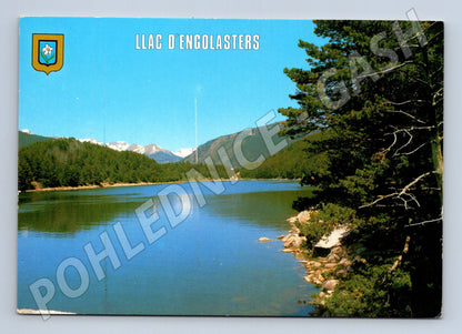 Pohlednice Andorra Llac d Engolasters jezero hory (M16849)
