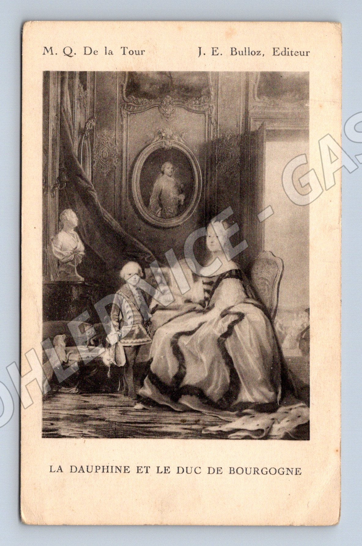 Pohlednice La Dauphine et Duc de Bourgogne Francie (M16853)