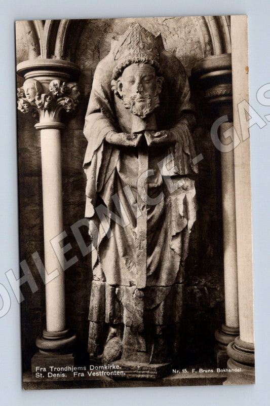 Pohlednice Trondheim katedrála Nidaros sv Denis (M16872)