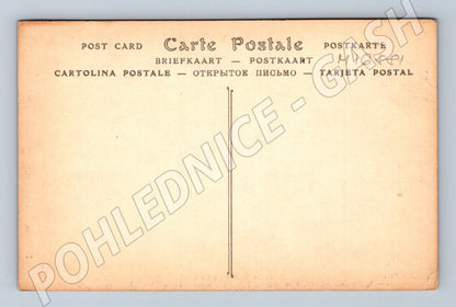 Pohlednice La Charité Sainte Croix tympanon 12 století (M16881)