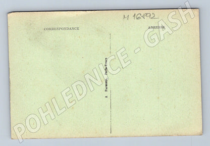 Pohlednice Blois reliéf ježka Ludvík XII (M16892)