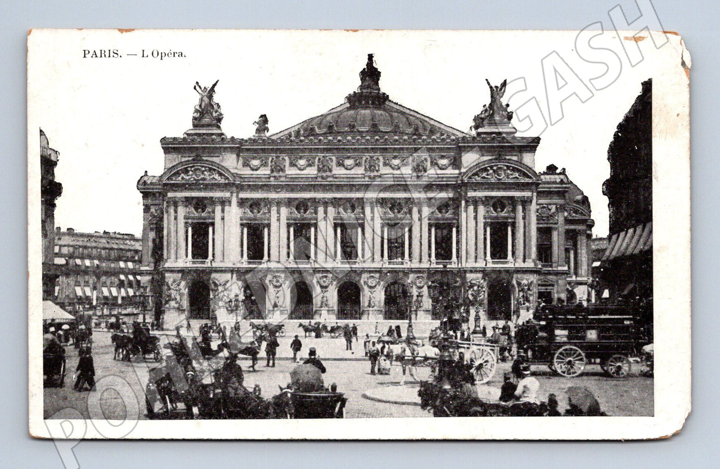 Pohlednice Paříž Opéra historická (M16897)