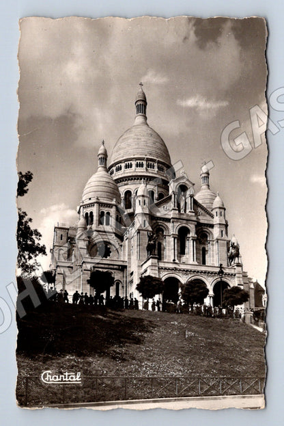 Pohlednice Paříž Sacré Cœur zaslaná (M16902)