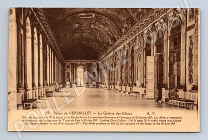 Pohlednice Versailles Galerie des Glaces (M16906)