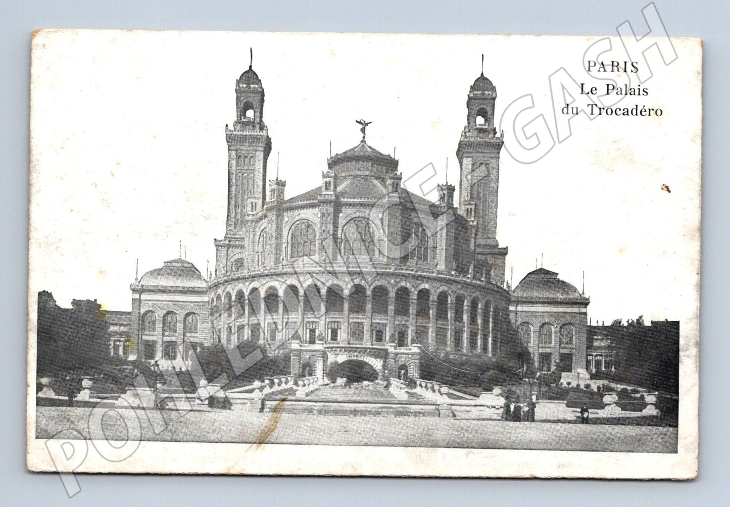 Pohlednice Paříž Palais du Trocadéro stará (M16909)