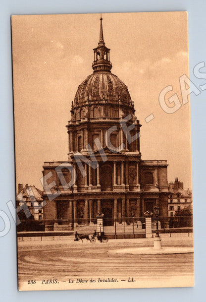 Pohlednice Paříž Dôme des Invalides (M16911)