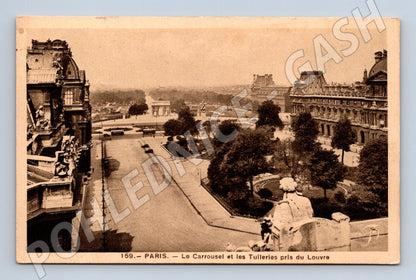 Pohlednice Paris Carrousel Tuileries Louvre (M16912)